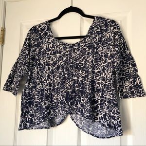 Funky Lightweight Cropped Blouse